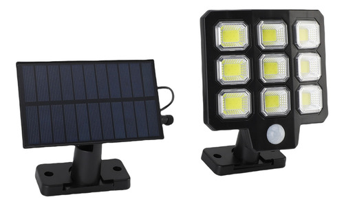 Movimiento Solar Exterior: 240 Led, 3000 Lm, 6500 K, 3 Modos