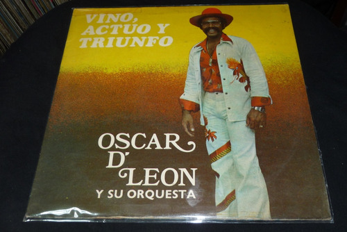 Jch- Oscar D Leon Vino Actuo Y Triumfo Salsa Guaguanco Lp 