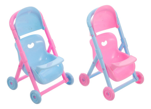 2 Piezas De Cochecito Ligero Y Plegable Para Niños Pequeños