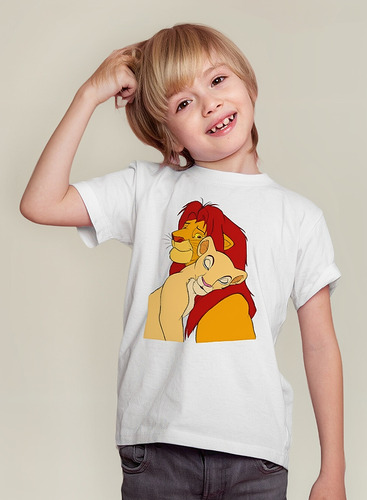 Playera Infantil Unisex Jh El Rey Leon Simba Nala P24