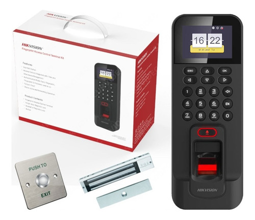 Kit Control De Acceso Wifi Asistencia Biometrico Huella