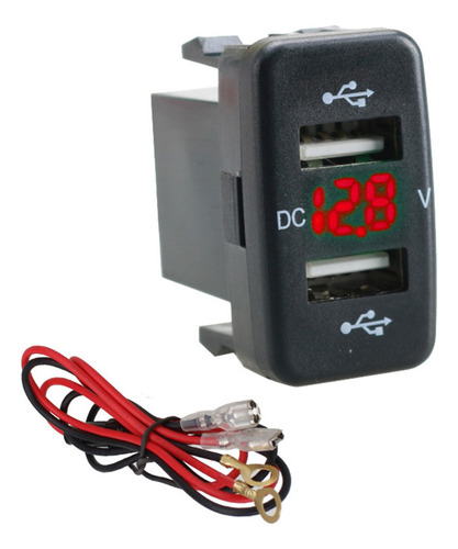 12v-24v Coche 4.2a Duales Puertos Usb Enchufe Cargador Voltí