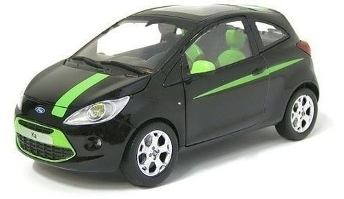 Ford Ka Compacto 2008 Escala 1:24  Motor Max Sin Caja 15 Cm 