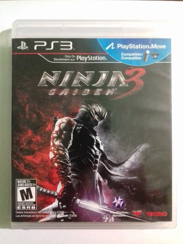 Ninja Gaiden 3 Ps3 Videojuego Fisico Original (Reacondicionado)