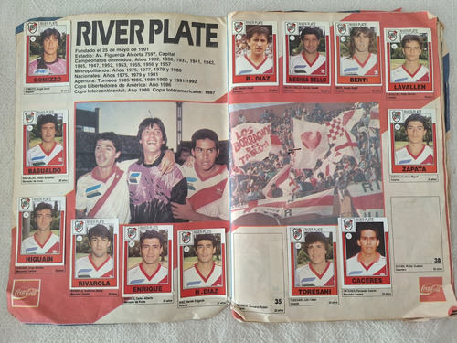 Album Figuritas Futbol 1992 Coca Cola (Usado)