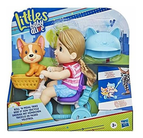 Baby Alive Littles, Roll 'n Pedal Trike, Muñeco De Muñeca