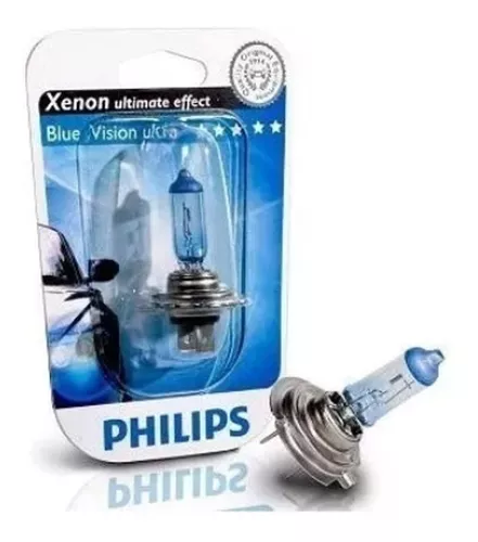 Lámpara Blue Vision Philips H1 Halogena Iluminacion Autos | HIDXENONLUCES
