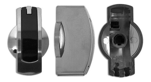Imagen 1 de 1 de Perilla Estufa Ge Profile Gris Original Cromada 223c6650g001