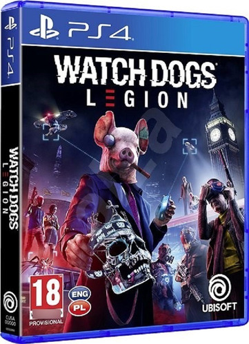 Watch Dogs Legion Juego Ps4 Y Ps5 Original Nuevo Sellado