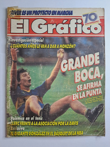 El Grafico Revista N° 3619 Año 1989 Envio Gratis Montevideo