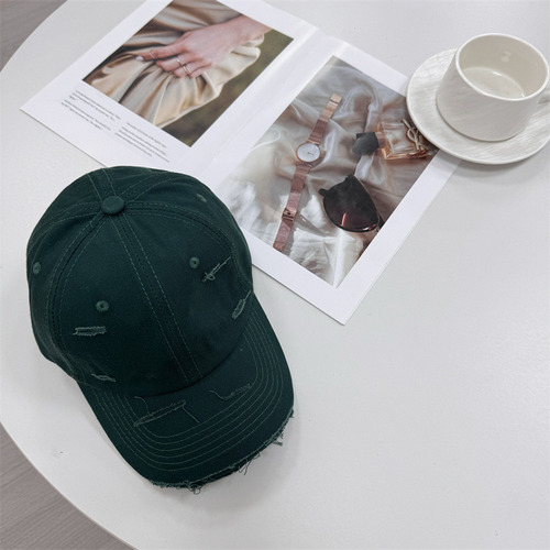 Gorra De Béisbol Ni Luo Shi Curved Eaves Con Protección Sola