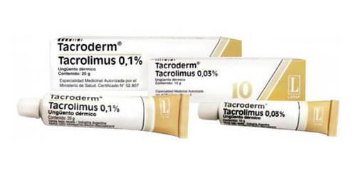 Tacroderm Unguento 0.1% X20grs