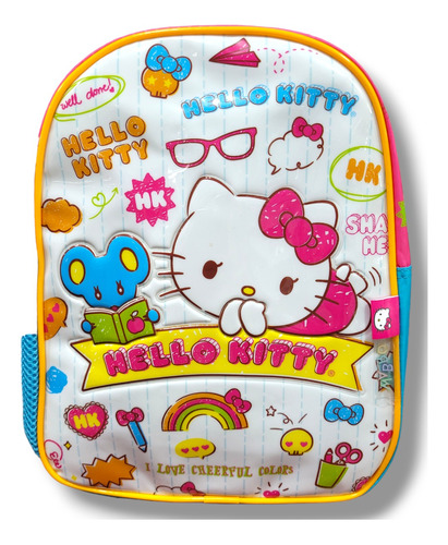 Mochila De Espalda Para Jardin Hello Kitty Original Wabro
