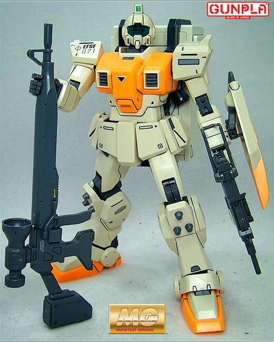 Gundam Rgm-79 Ground Mg Kit Master Grade 1/100 Gunpla Japon