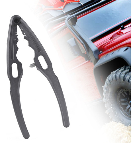 Eje De Pinza De Choque Universal Rc Apto Para Rc Crawler De