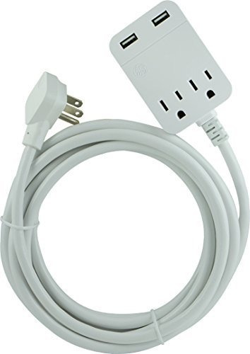 Imagen 1 de 7 de Cable De Extension De Carga Usb Ge Con Proteccion Contra S