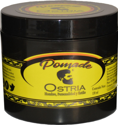 Pomada Capilar Ostria Kit 12 Pomadas De 120 Ml C/u