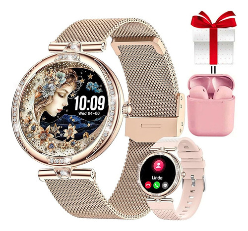 Smartwatch Mujer Bluetooth Fashion Ip67 Para Xiaomi iPhone