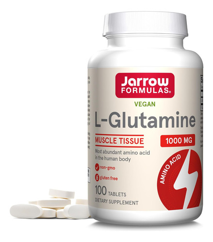 L Glutamina 1000 Mg Tejido Muscular Funciones Inmune 100 Tab