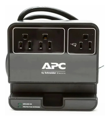 Protector Sobretensiones-ca 120v, Apc Essential  P3u3b