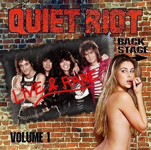 Quiet Riot Live & Rare 1 Usa Import Cd Nuevo