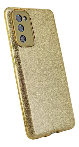 Funda Rígida Brillos Strass Cubre Cámara Para Samsung S20 Fe