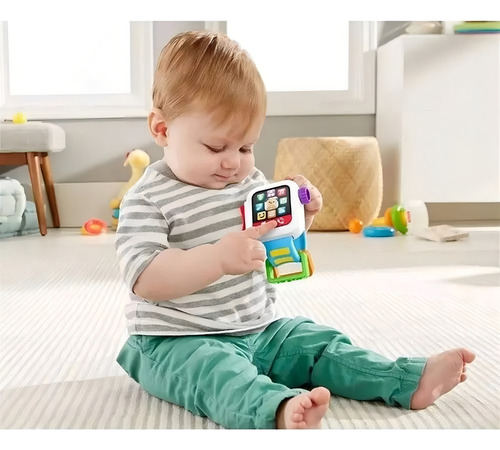 Brinquedo Meu Primeiro Smartwatch Fisher Price Hxb79 Mattel