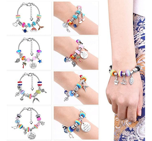 #kids Bracelet Making Kit Creative Diy Beads Handmade