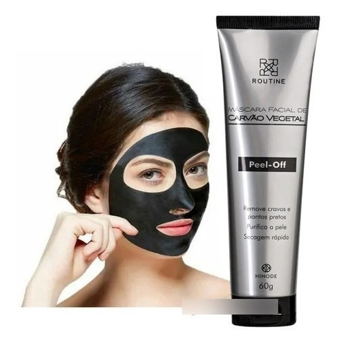 Mascarilla Facial Carbón Activo Puntos Negros Premium Hinode