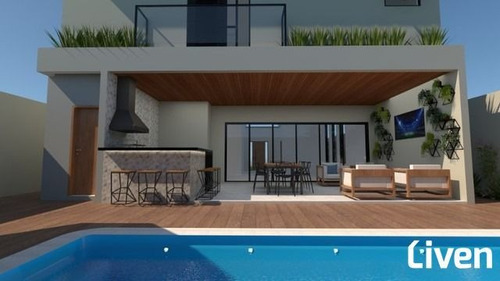 Imagem 1 de 5 de Sobrado Maravilhoso Em Construção No Terras Do Vale - 8431