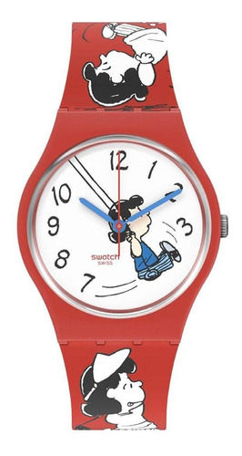 Reloj Swatch X Peanuts Swiss Made Unisex So28z106