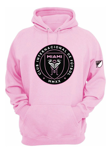 Sudadera Inter Miami Fc Liga Mls Goat Futbol Hoodie Unixes