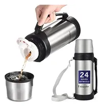Comprar Termo Aislado Para Bebidas Calientes Y Frías 1.2 Litros Incl