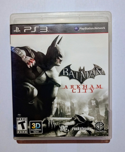 Videojuego Batman Arkham City Ps3 Fisico Como Nuevo! (Usado)