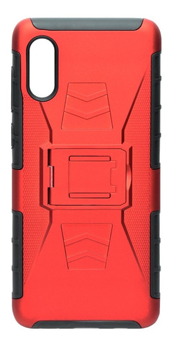 Imagen 3 de 10 de Funda Uso Rudo 3 En 1 Colores Moss Para Samsung A02 M02