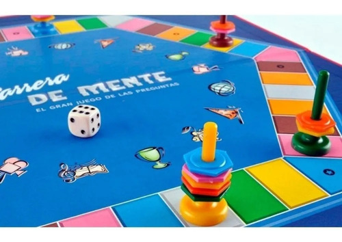 Imagen 5 de 9 de Juego De Mesa Carrera De Mente Azul Ruibal