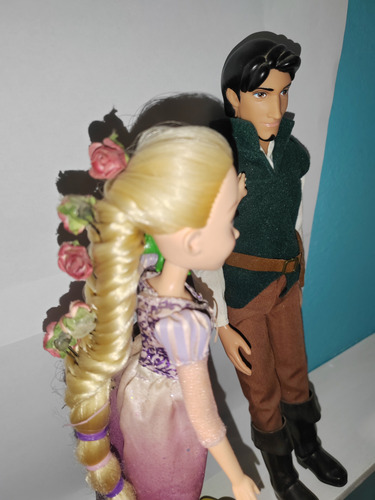 Princesa Disney Rapunzel Con Geogin, Pascal Y Patito. (Usado)