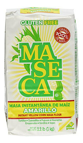 Harina De Masa De Maíz Amarillo Instantánea