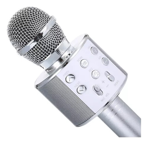 Microfono Karaoke Parlante Aitech Recargable Inalambrico