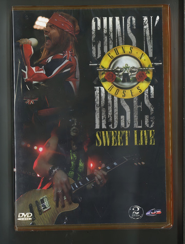 Dvd - Guns N' Roses Sweet Live Duplo
