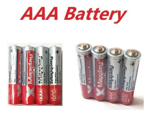 Imagen 3 de 3 de Pilas Baterias Aa Y Aaa 12 Unidades 1.5v Selladas Oferta