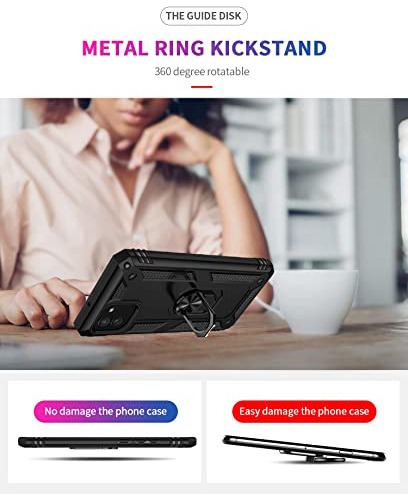 Funda Para Galaxy A03 Negro Metal Plastico-02