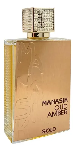 Perfume Manasik Oud Amber Gold 100ml Eau De Parfum Unissex