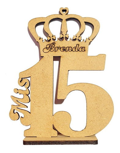 Imagen 2 de 10 de 50 Souvenirs Fibrofacil 15 Años + 1 Central 20cm Oferta !