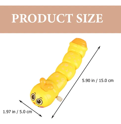 Clockwork Toys For Winding Caterpillar 6 Pcs