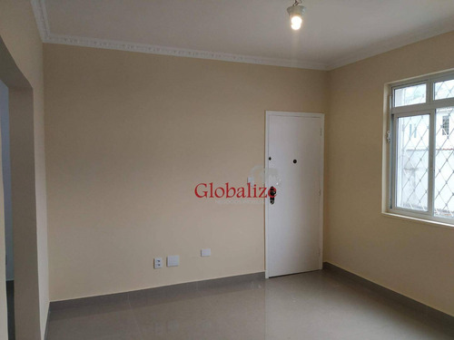 Apartamento Com 3 Dormitórios À Venda, 92 M² Por R$ 380.000,00 - Campo Grande - Santos/sp - Ap0735