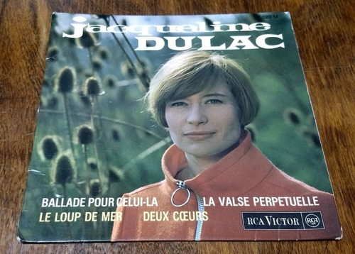 Jacqueline Dulac Ballade Pour Solo Tapa Disco Simple Francia