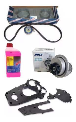 Kit Distribucion Bosch Corsa 1.4 + Bomba + Refrigeran + Tapa