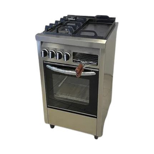 Cocina Usman 991 55cm Inoxidable A Gas Carlitera Reja Fundic