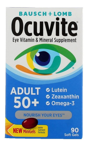 Suplemento en cápsula Ocuvite  Ocuvite vitaminas